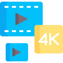 4k icono