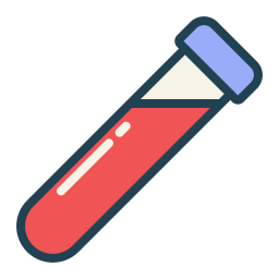 Blood sample icon