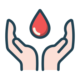 Blood donor icon