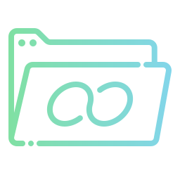 Unlimited storage icon