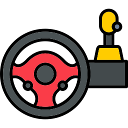 Steering wheel icon