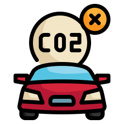 Hybrid car icon