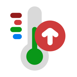 controle de temperatura Ícone