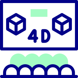 4d bioscoop icoon