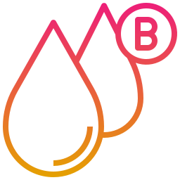 혈액형 b icon