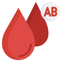 grupa krwi ok ikona