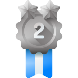 medalha de prata Ícone