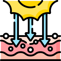 zonnebrand icoon