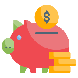 Money saving icon