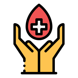 Blood donation icon