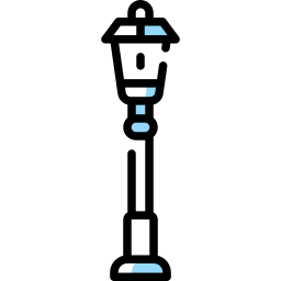 Street lamp icon