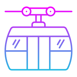 Cable car icon