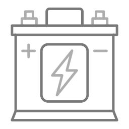 la batterie Icône