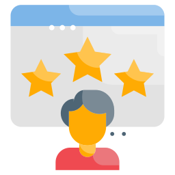 Customer review icon