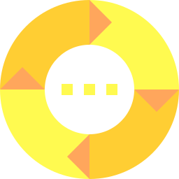 diagramme circulaire Icône