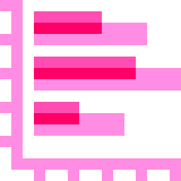 diagramme à bandes Icône