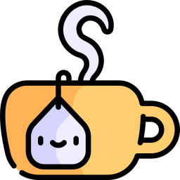 chá quente Ícone