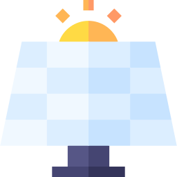 Solar panel icon