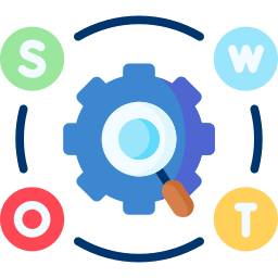 swot-analyse icoon