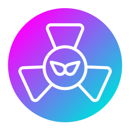 Nuclear energy icon