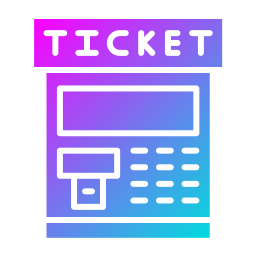 ticket automat icon