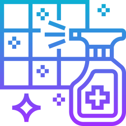 Cleaning spray icon