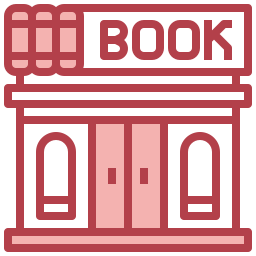 librería icono