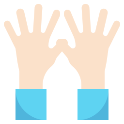 Raise hand icon