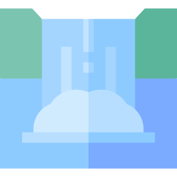 Waterfall icon