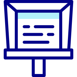 teleprompter icona