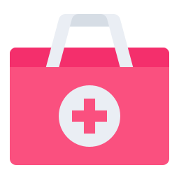 First aid kit icon