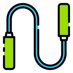 Jumping rope icon