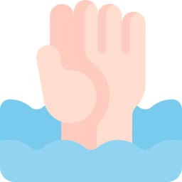 Drowning icon