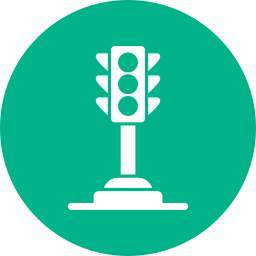 Traffic light icon