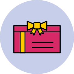 Gift card icon