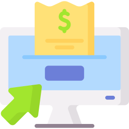 Online payment icon