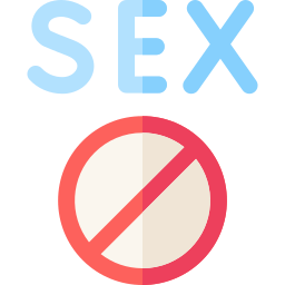 pas de sexe Icône