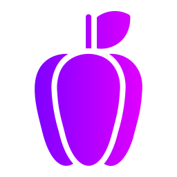 Yellow pepper icon