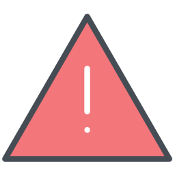 Alert sign icon