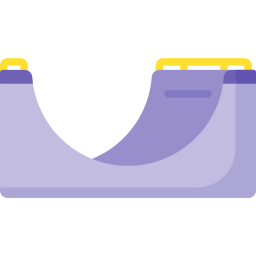parque de patinaje icono