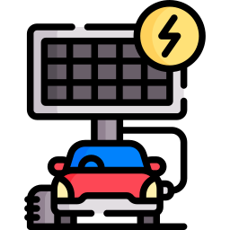 Solar panel icon