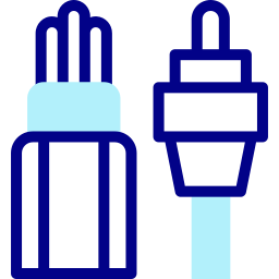 fibra óptica icono