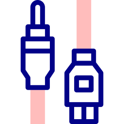 conector de audio icono