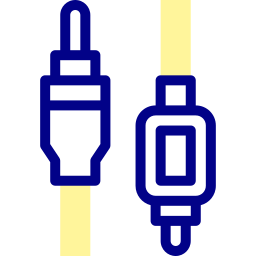 fibra óptica icono