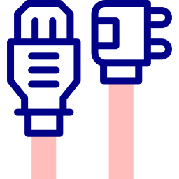 cable de alimentación icono