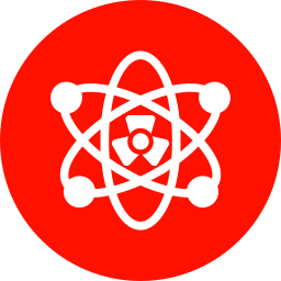 Nuclear fission icon