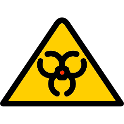 Dangerous goods icon