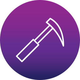 Pick hammer icon