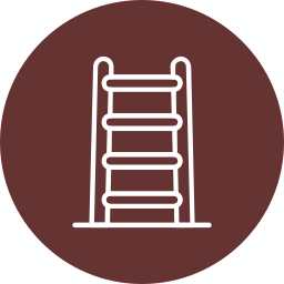 Step ladder icon