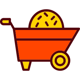 Wheelbarrow icon